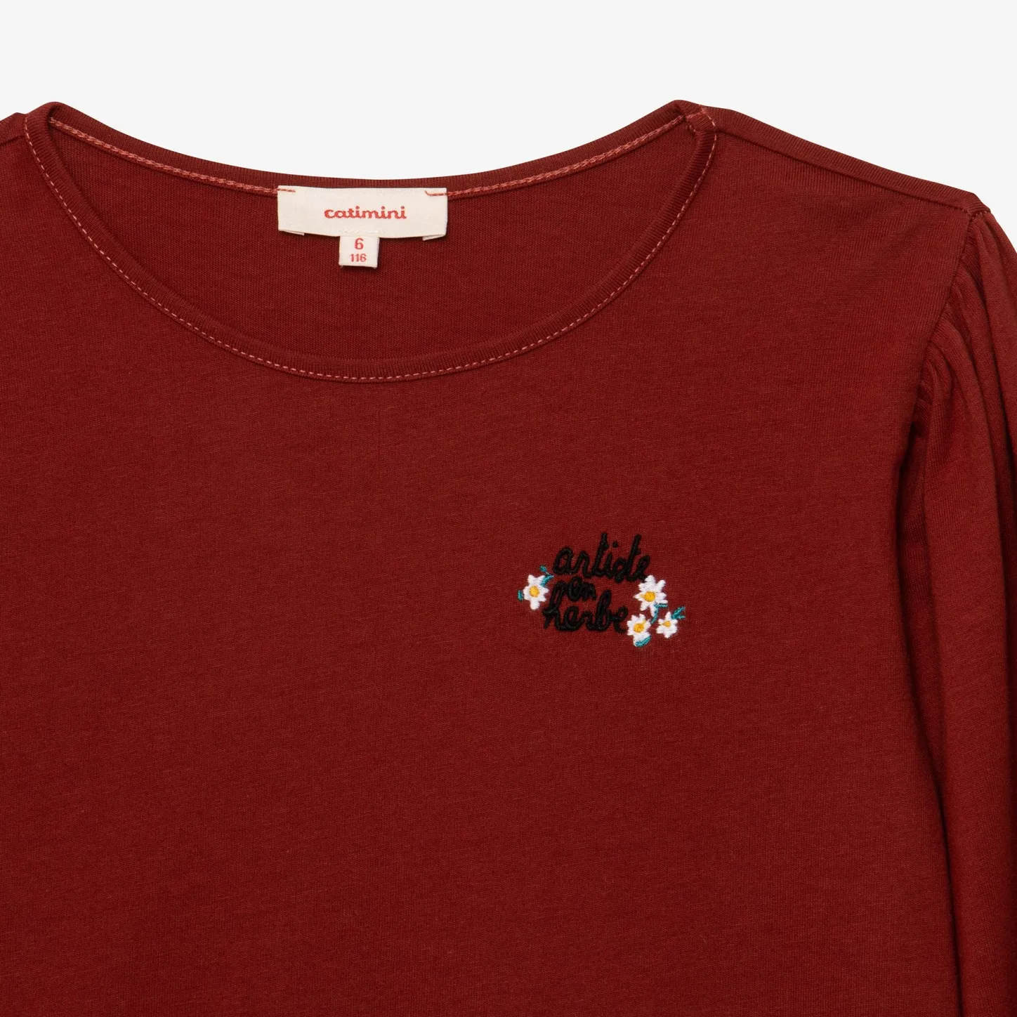Hot Girl Brown Long Sleeve T-Shirt Child T-Shirts & Tops