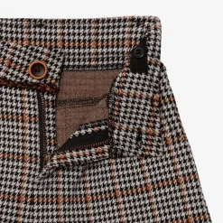 Sale Girl Check Shorts Child Pants & Shorts