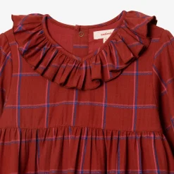 Best Girl Checked Tiered Dress Child Dresses & Skirts