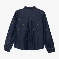New Girl Denim Long Sleeve Shirt Child T-Shirts & Tops