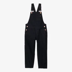 Clearance Girl Glittery Denim Overalls Child Pants & Shorts