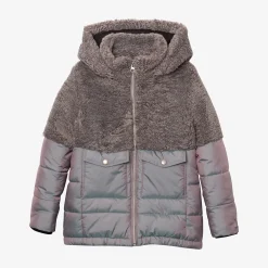 Best Girl Grey Parka Child Outerwear