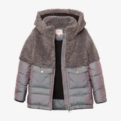 Best Girl Grey Parka Child Outerwear