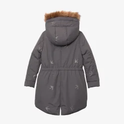 Discount Girl Grey Parka Child Outerwear