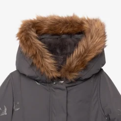 Discount Girl Grey Parka Child Outerwear