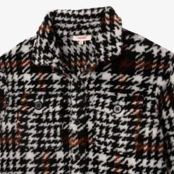 Outlet Girl Houndstooth Overshirt Child Outerwear