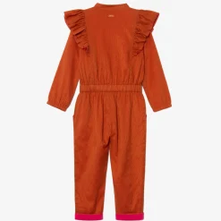 Fashion Girl Lurex Embroidered Jumpsuit Child Pants & Shorts
