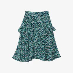 Online Girl Midi Floral Ruffle Skirt Child Dresses & Skirts