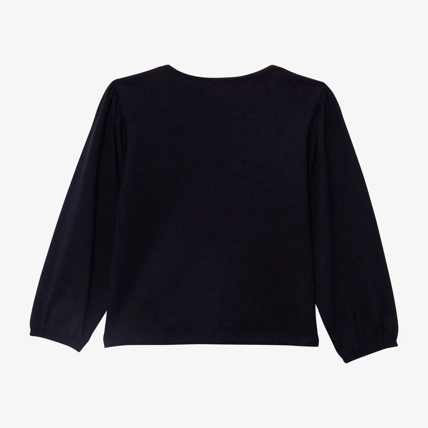 Hot Girl Navy Long Sleeve T-Shirt Child T-Shirts & Tops