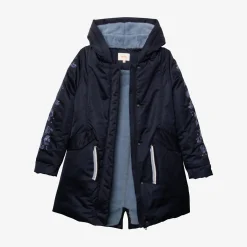 Clearance Girl Navy Parka Child Outerwear