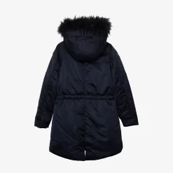 Clearance Girl Navy Parka Child Outerwear