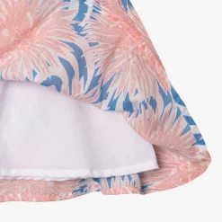 New Girl Printed Dahlias Flare Dress Child Dresses & Skirts