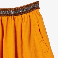 Online Girl Saffron Midi Skirt Child Dresses & Skirts