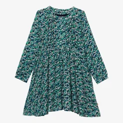 Best Girl Tiered Green Flower Dress Child Dresses & Skirts