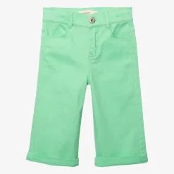 Discount Girls' Apple Green Jeans Child Pants & Shorts