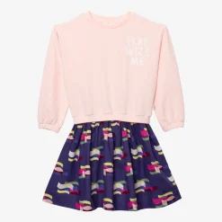 Hot Girl's Arty Trompe-L'Oeil Dress Child Dresses & Skirts