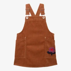 Outlet Girls' Beige Apron Dress Child Dresses & Skirts
