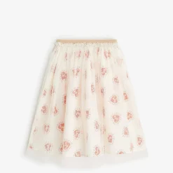 Fashion Girls' Beige Tulle Skirt Child Dresses & Skirts