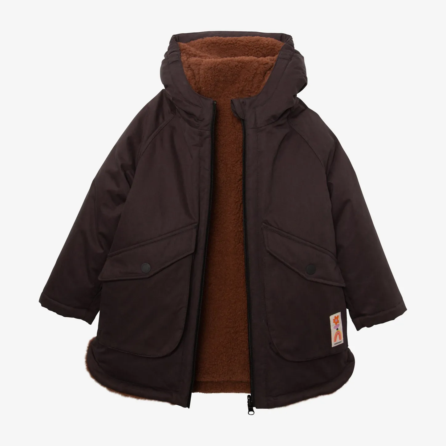 Outlet Girls' Black Parka Child Outerwear