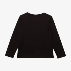 New Girls' Black T-Shirt Child T-Shirts & Tops
