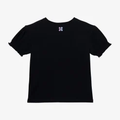 Outlet Girls' Blue Puff-Sleeve T-Shirt Child T-Shirts & Tops