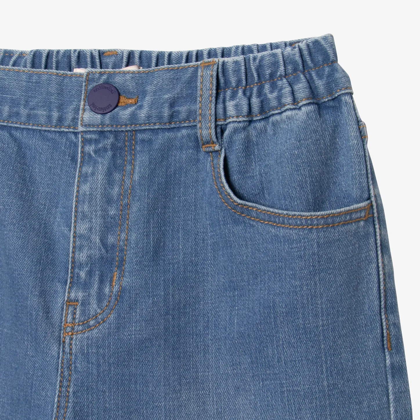 Discount Girls' Blue Stone Pants Child Pants & Shorts