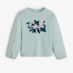 Sale Girls' Blue T-Shirt Child T-Shirts & Tops