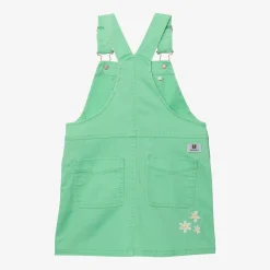 Hot Girls' Embroidered Bib Dress Child Dresses & Skirts