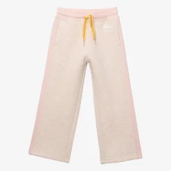 Hot Girl's Flared Joggers With Striped Drawstrings Child Pants & Shorts