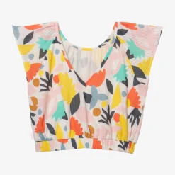 Clearance Girls' Floral Blouse Child T-Shirts & Tops