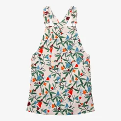 Clearance Girls' Floral Overall Dress Child Dresses & Skirts