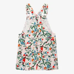 Clearance Girls' Floral Overall Dress Child Dresses & Skirts