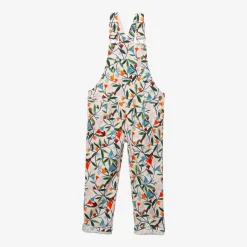 Discount Girls' Floral Print Overalls Child Pants & Shorts