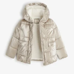 Discount Girls' Gold Parka Child Outerwear