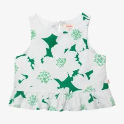 Outlet Girls' Green Blouse Child T-Shirts & Tops