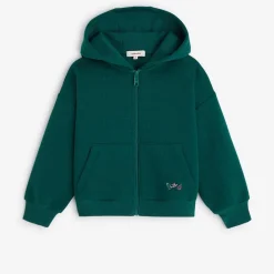 Fashion Girls' Green Cardigan Child Cardigans & Sweaters