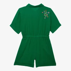 Discount Girls' Green Jumpsuit Child Pants & Shorts