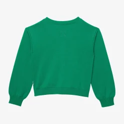 Outlet Girl's Green Knitted Cardigan Child Cardigans & Sweaters