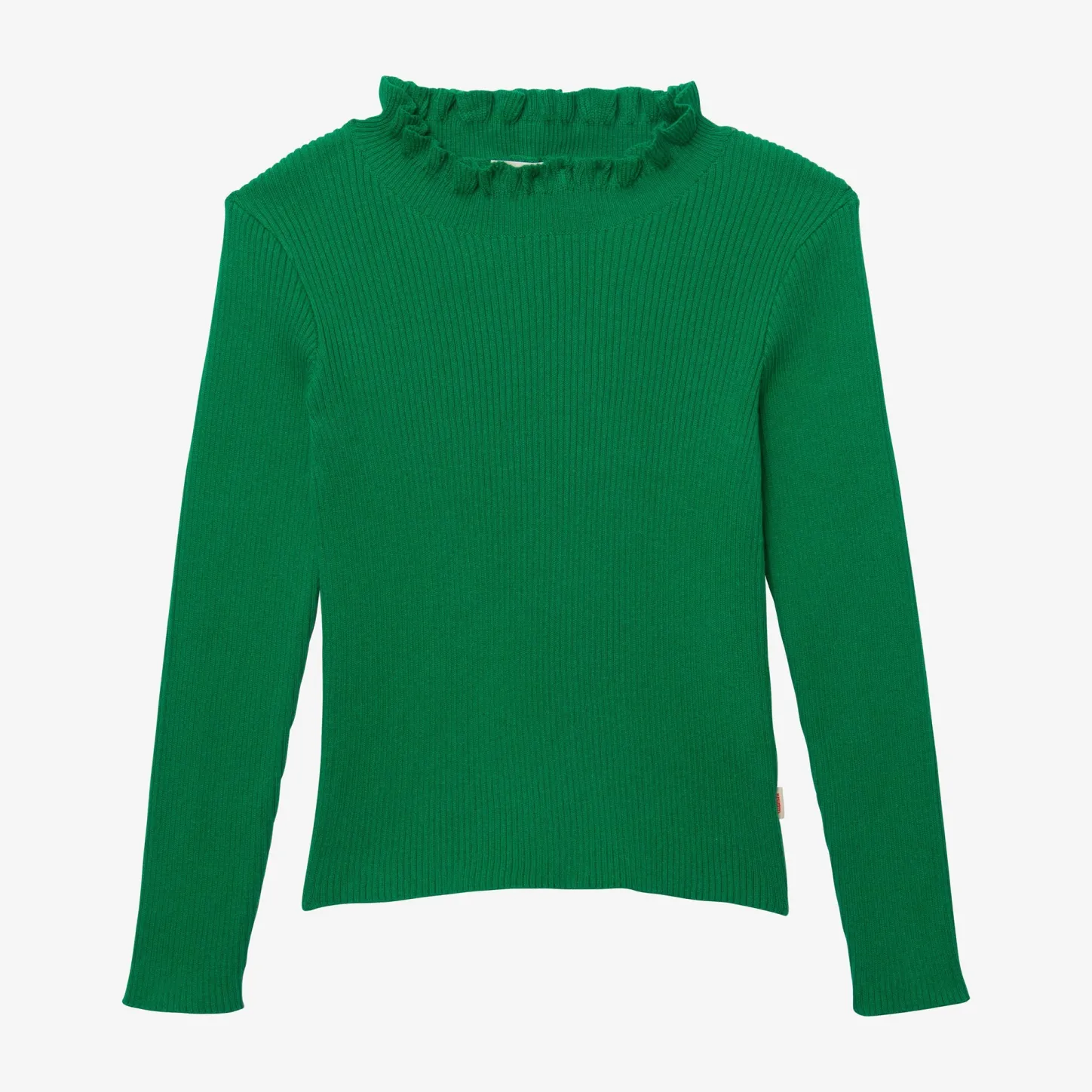 New Girls' Green Knitted Sweater Child Cardigans & Sweaters