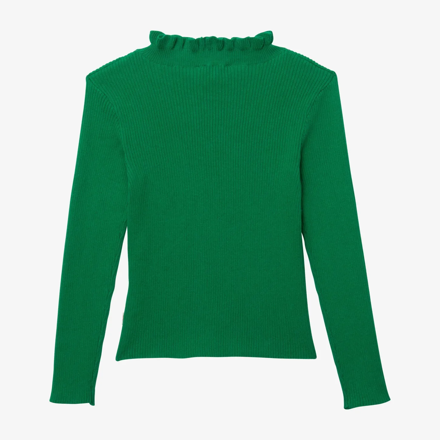 New Girls' Green Knitted Sweater Child Cardigans & Sweaters