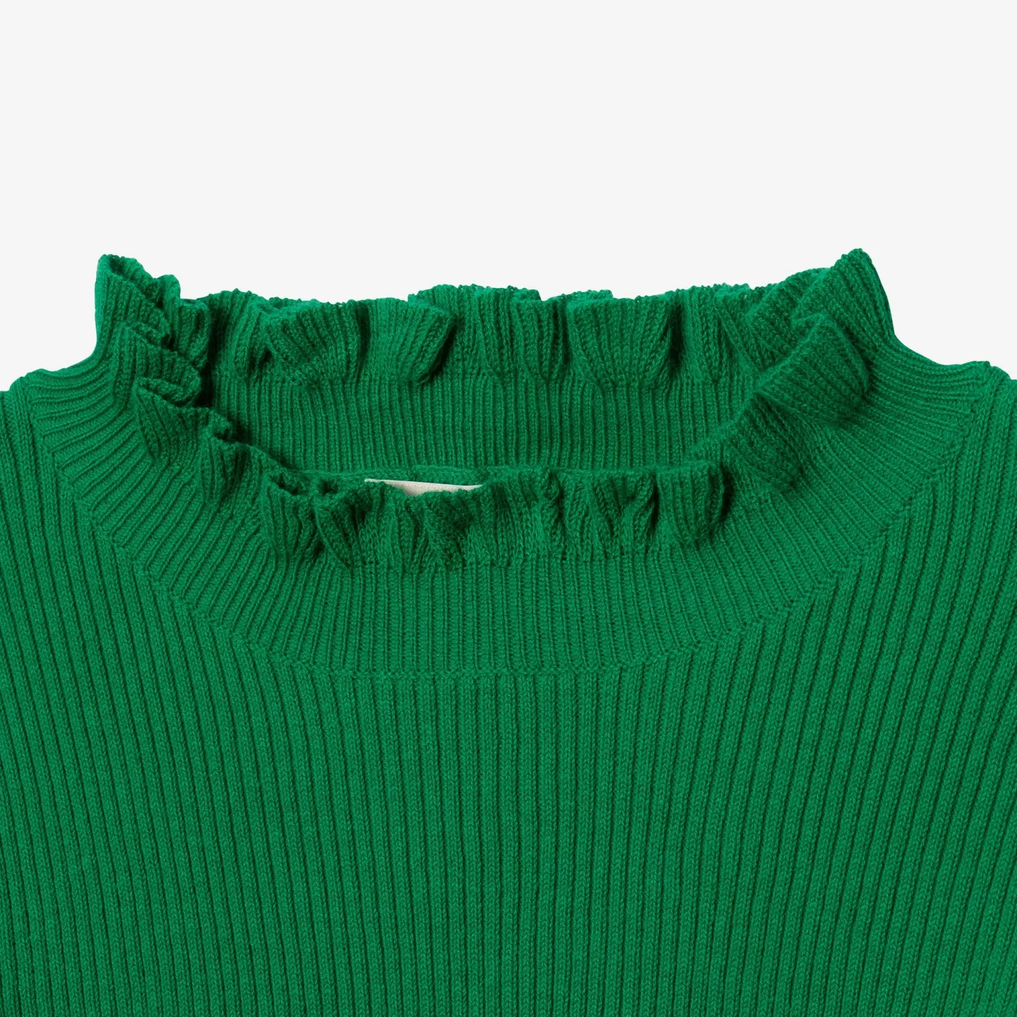 New Girls' Green Knitted Sweater Child Cardigans & Sweaters