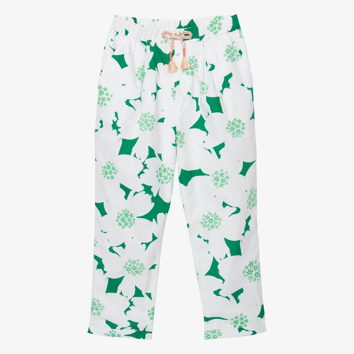 Discount Girls' Green Pants Child Pants & Shorts