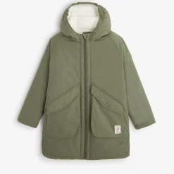 Best Girls' Green Parka Child Outerwear