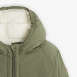 Best Girls' Green Parka Child Outerwear