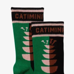 Fashion Girls' Green Socks Child Accessories