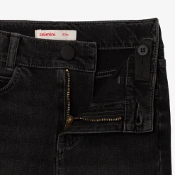 Sale Girls' Grey Denim Pants Child Pants & Shorts