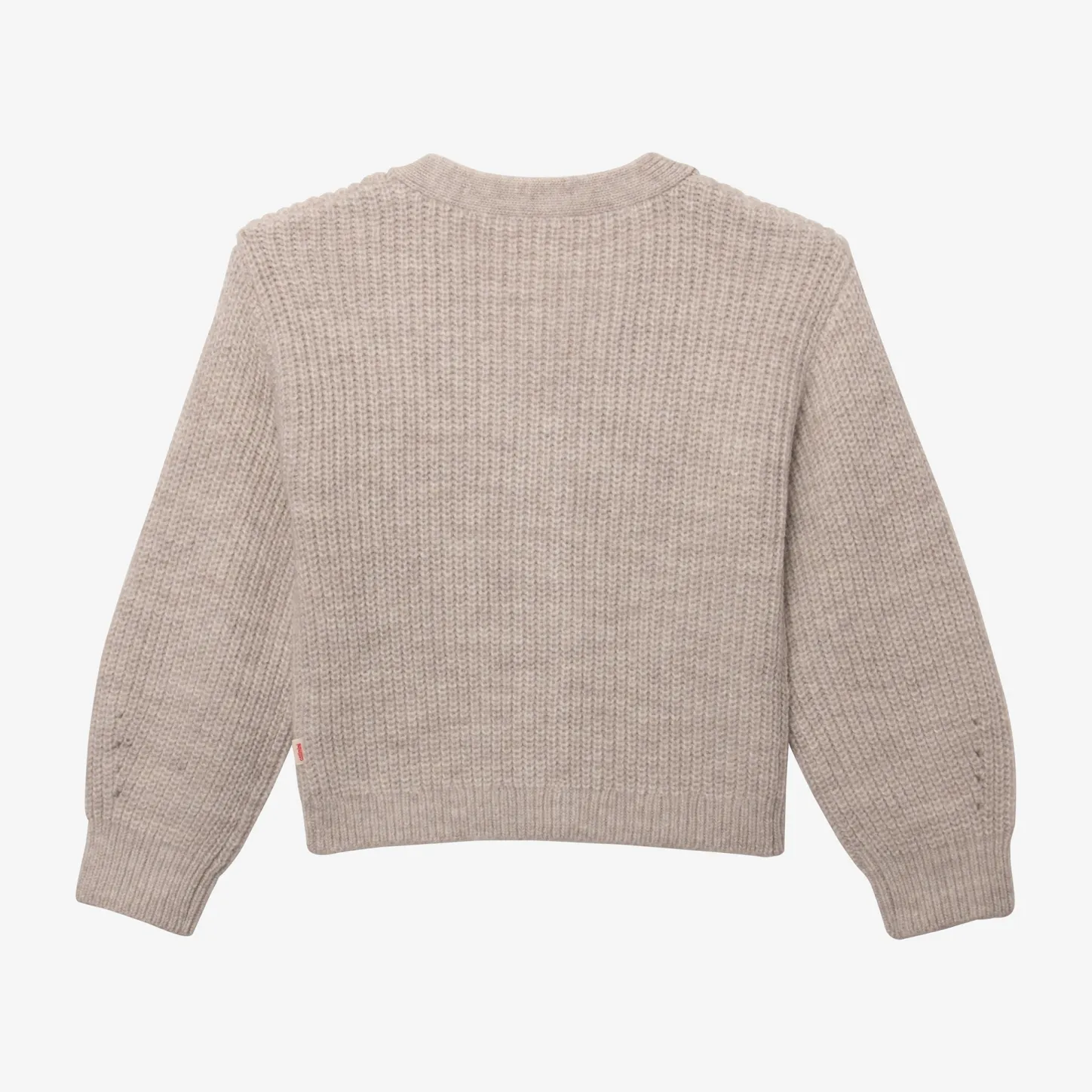 Best Girls' Heather Grey Cardigan Child Cardigans & Sweaters