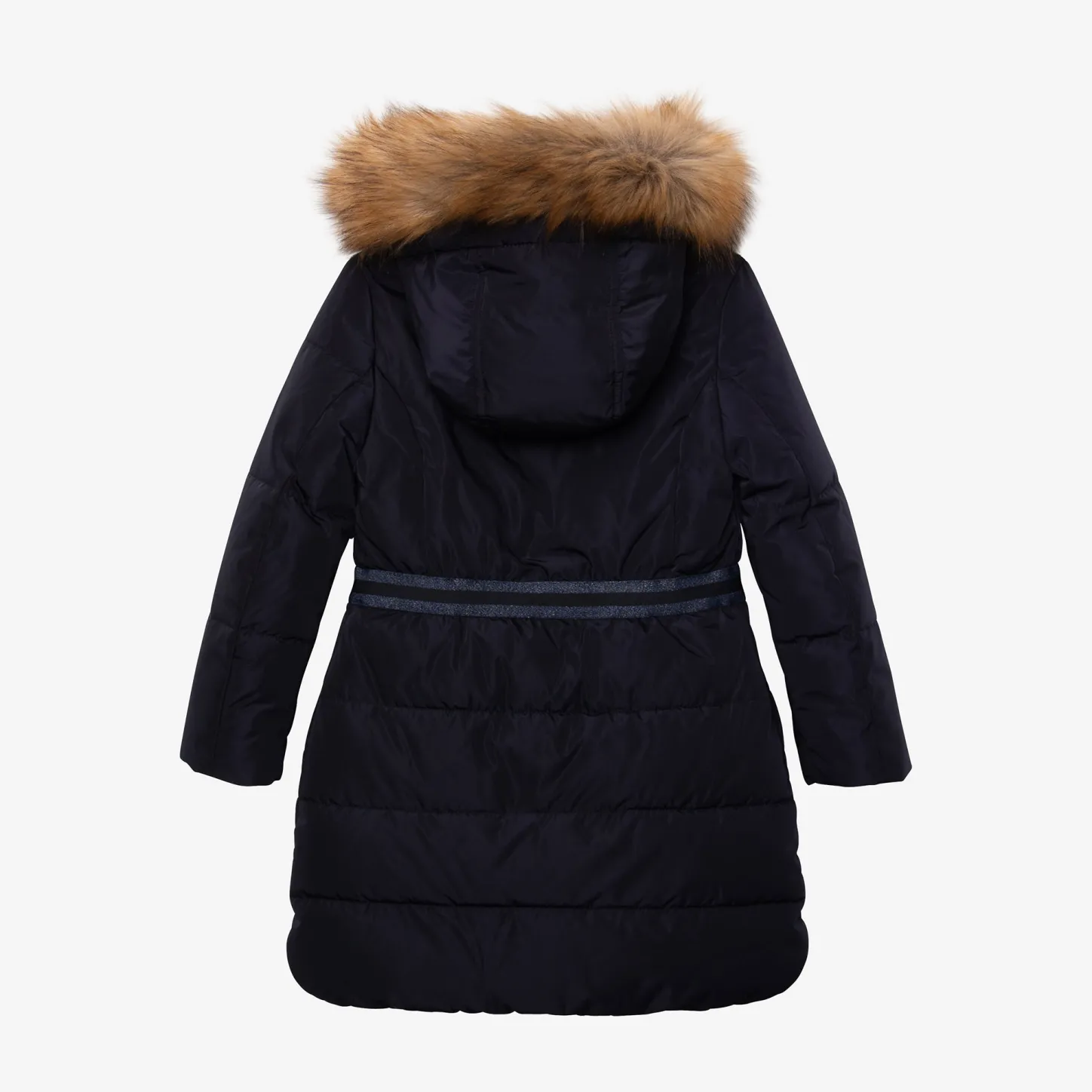 Discount Girls' Navy Blue Coat Child Outerwear