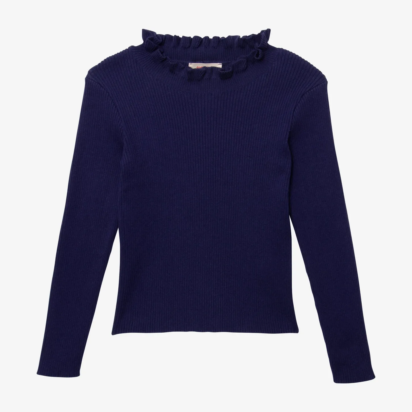 New Girls' Navy Blue Knitted Sweater Child Cardigans & Sweaters