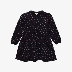 Online Girls' Navy Blue Long Sleeve Dress Child Dresses & Skirts